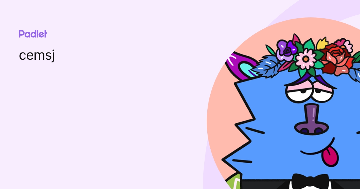 cemsj profile | Padlet