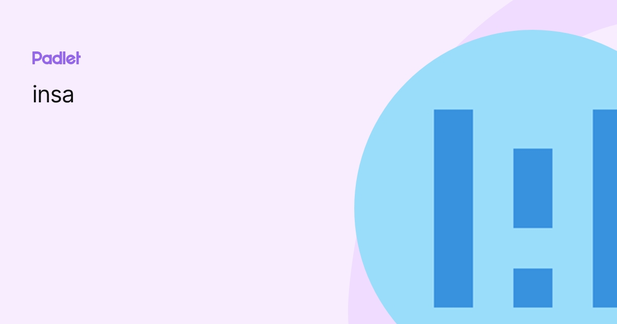 insa profile | Padlet