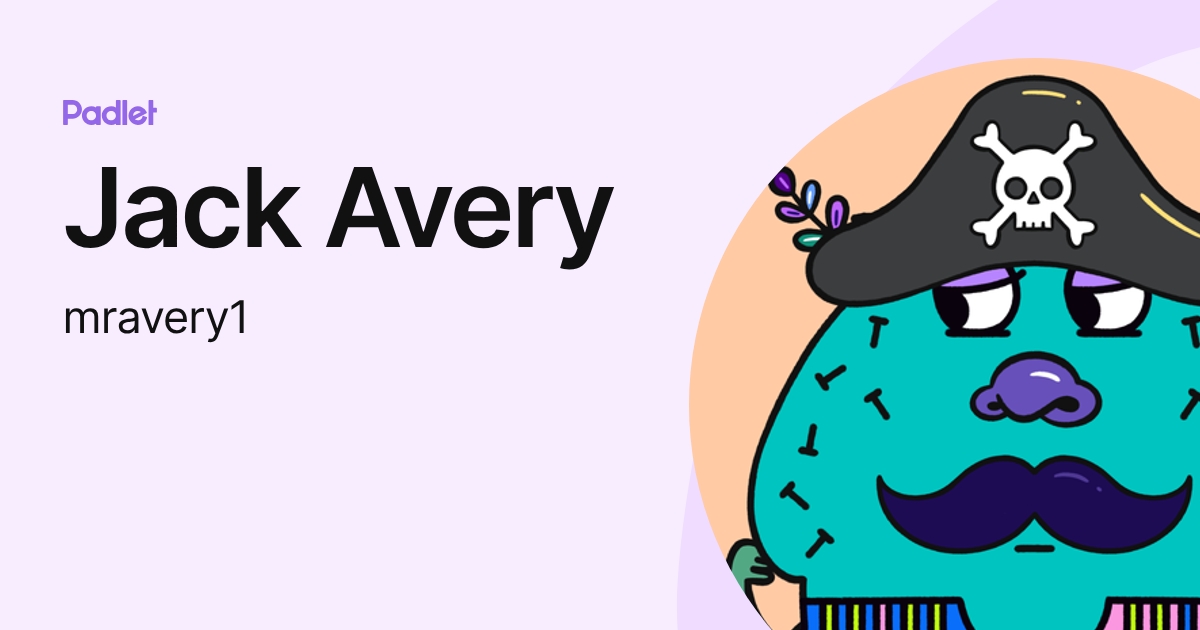 Jack Avery (mravery1) profile | Padlet