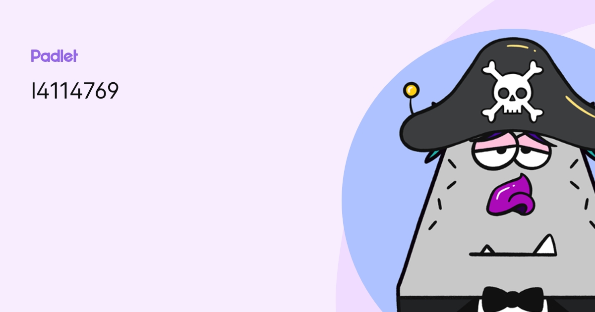 l4114769 profile | Padlet