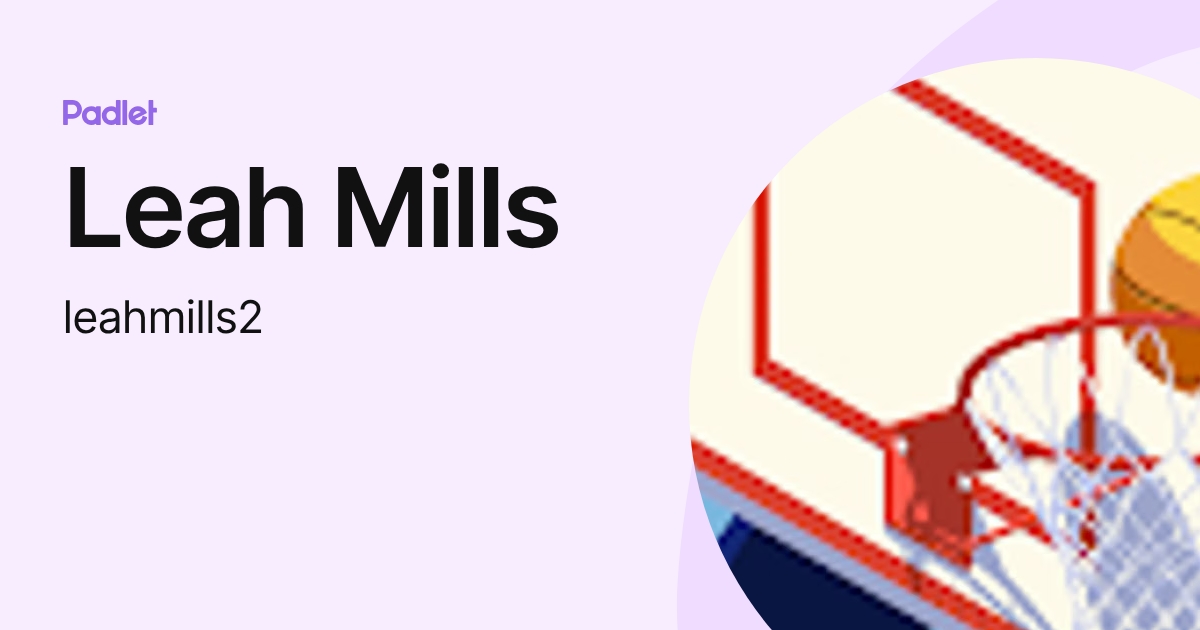 Leah Mills (leahmills2) profile | Padlet