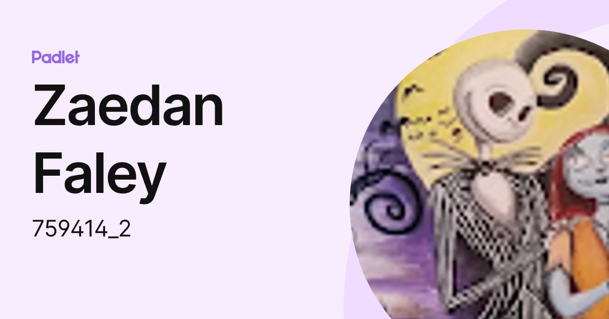 Faley Zaedan Faley (759414_2) profile | Padlet