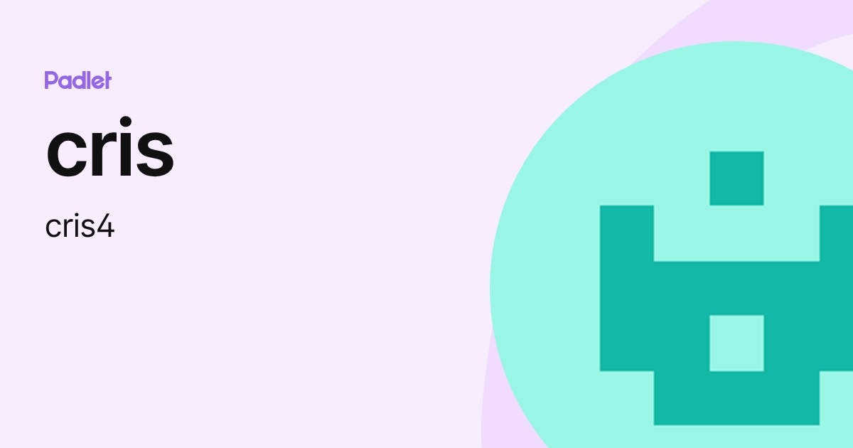 cris (cris4) profile | Padlet
