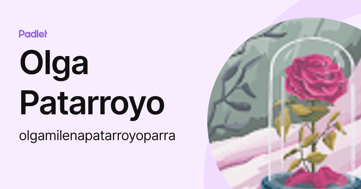 Olga Patarroyo (olgamilenapatarroyoparra) profile | Padlet