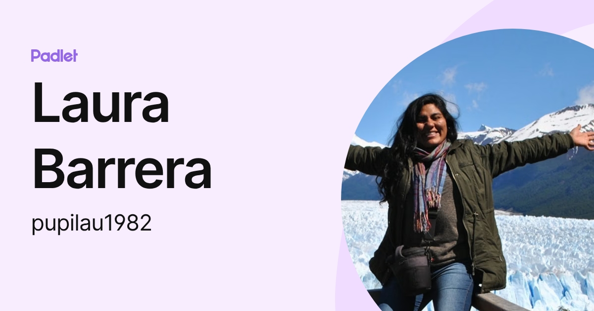 Laura Barrera (pupilau1982) profile | Padlet