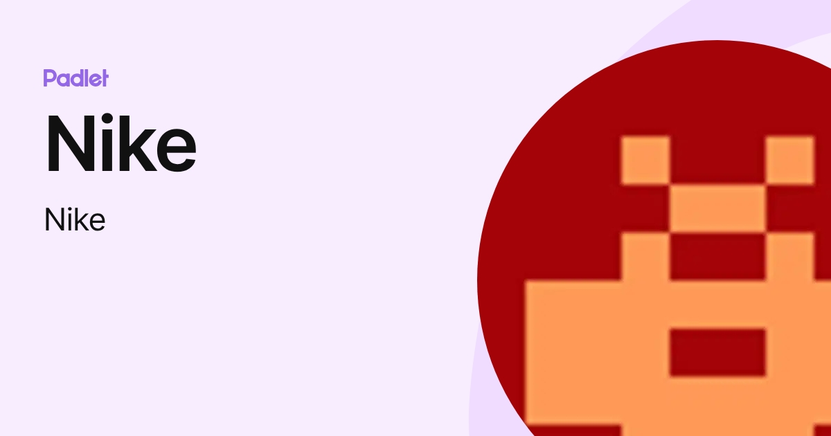 Nike (Nike) profile | Padlet