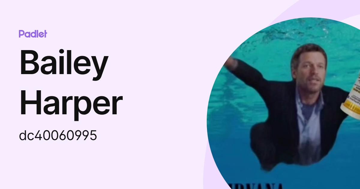Bailey Harper (dc40060995) profile | Padlet