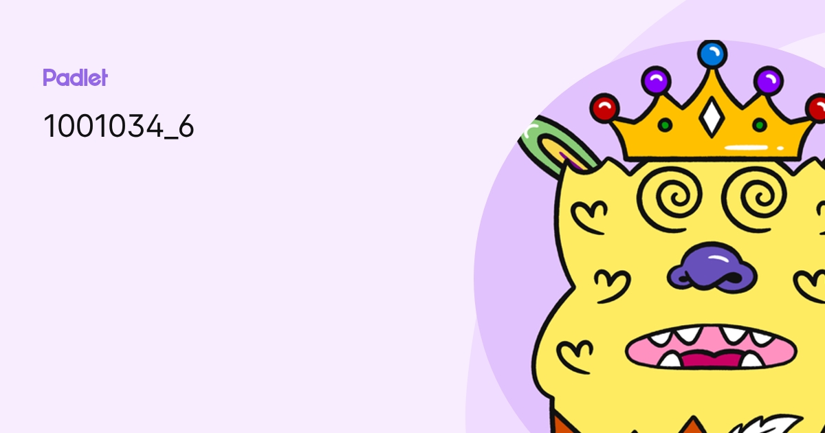 1001034_6 profile | Padlet