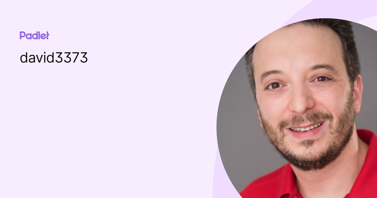 david3373 profile | Padlet