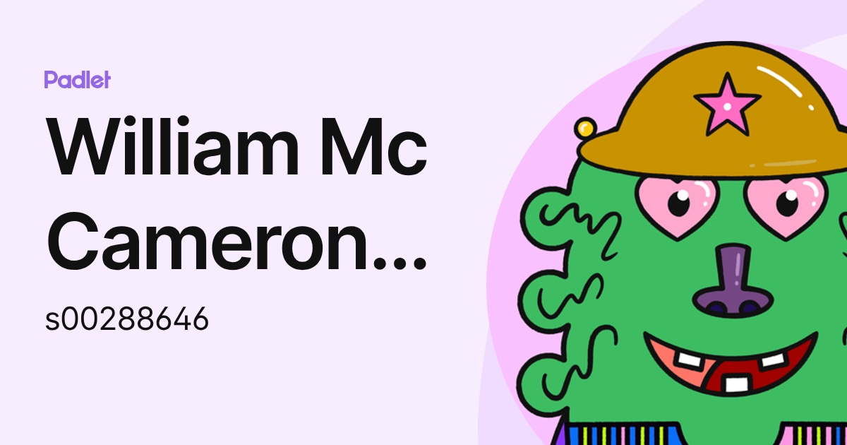s00288646 profile | Padlet