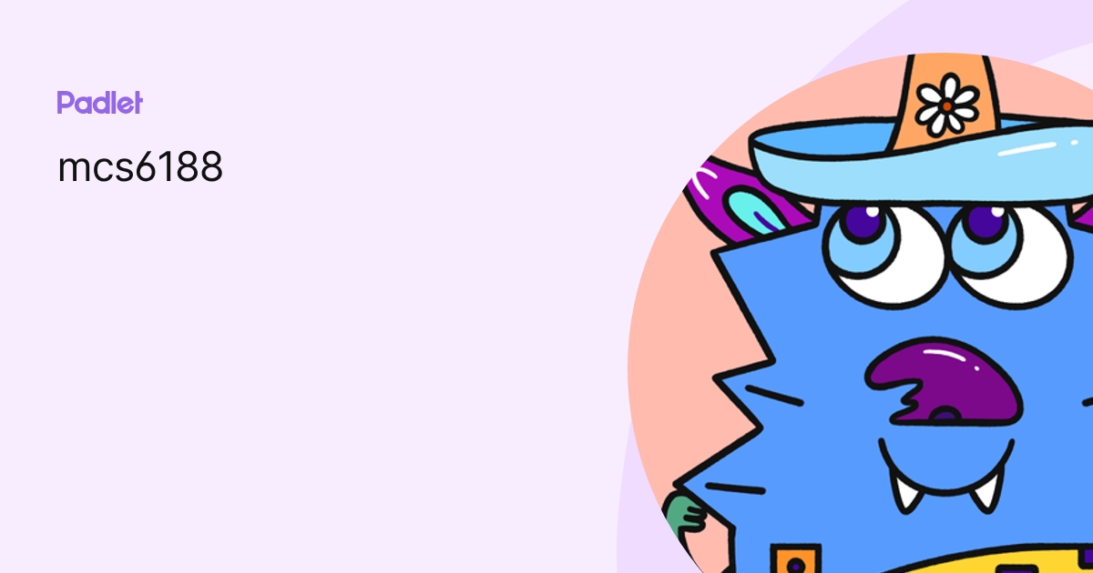 mcs6188 profile | Padlet