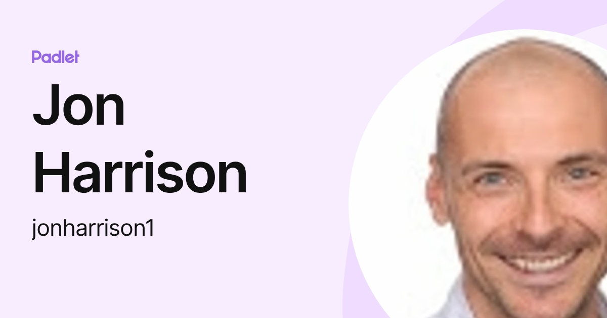 Jon Harrison Rbc Jon Harrison (jonharrison1) profile | Padlet