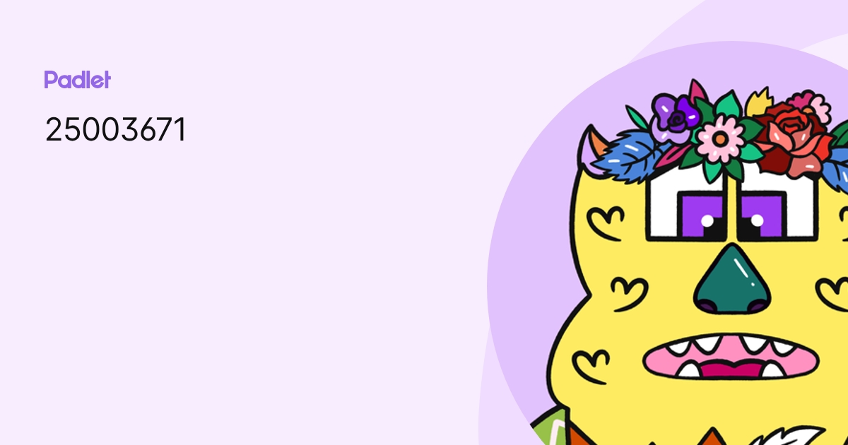 25003671 profile | Padlet