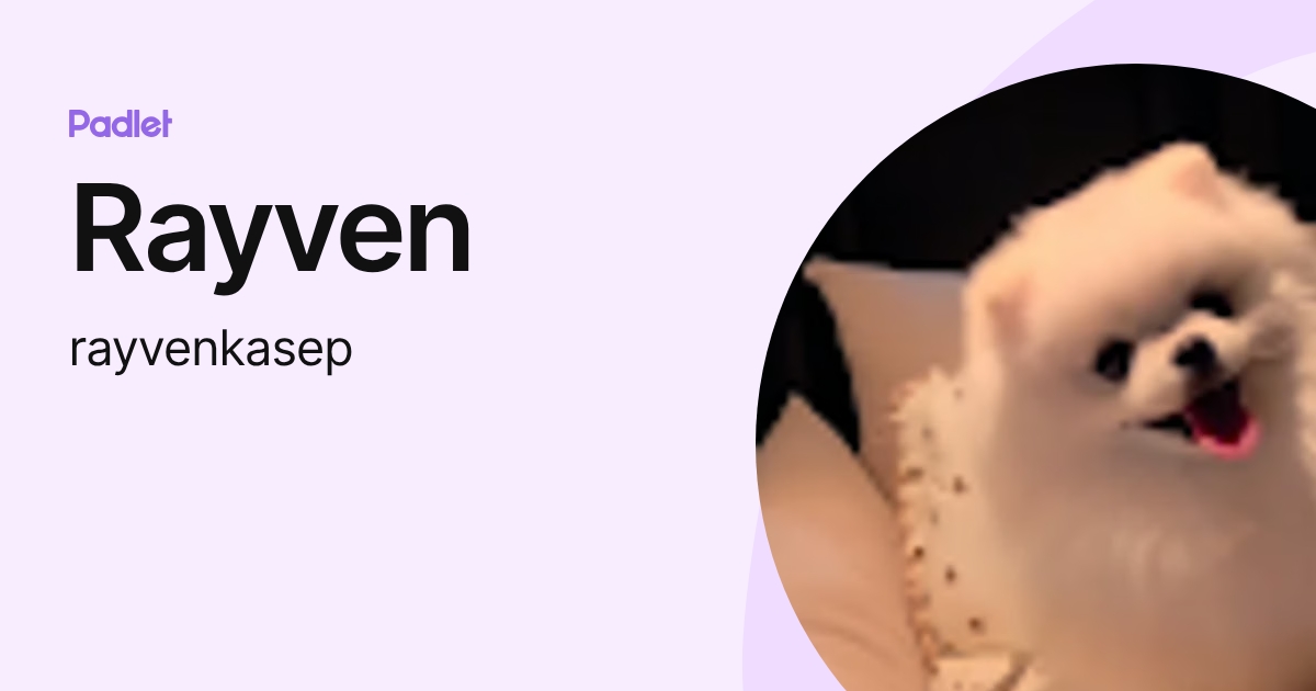 Rayven (rayvenkasep) profile | Padlet