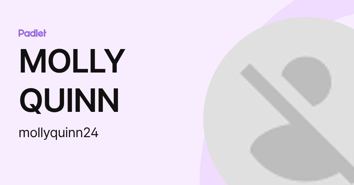 MOLLY QUINN (mollyquinn24) profile | Padlet