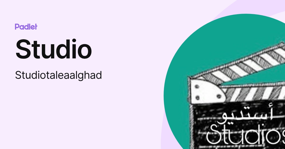 Studio (Studiotaleaalghad) profile | Padlet