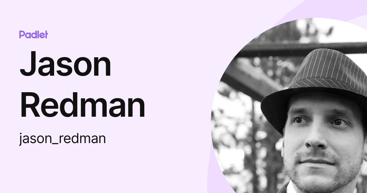 Jason Redman (jason_redman) profile | Padlet