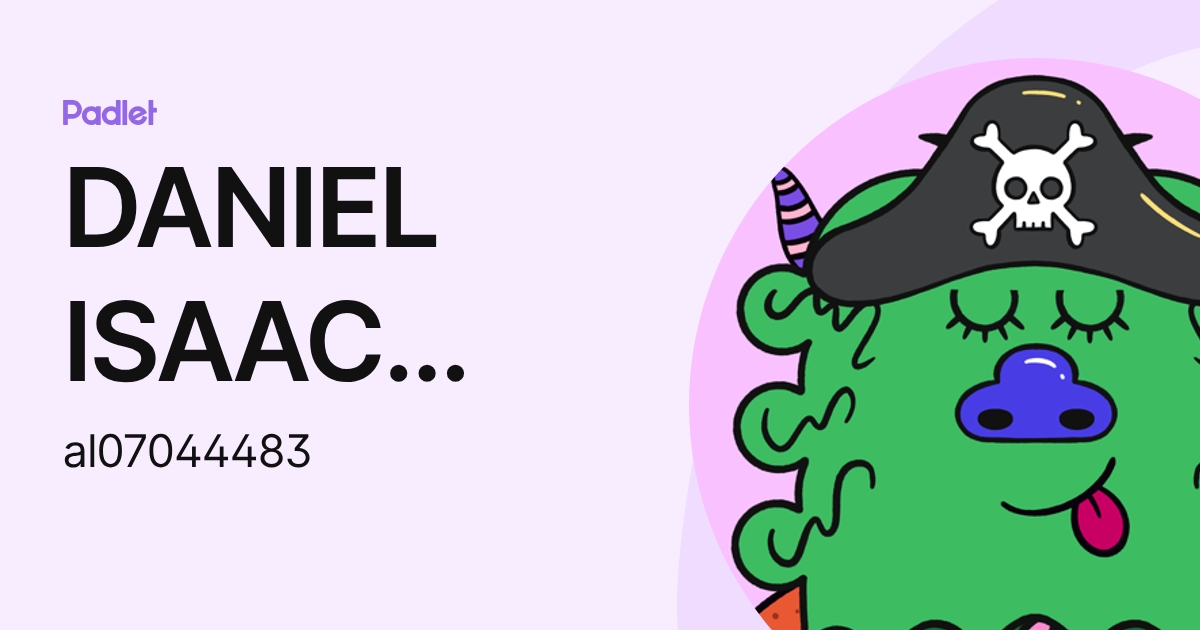 DANIEL ISAAC TORRES VELAZQUEZ (al07044483) profile | Padlet