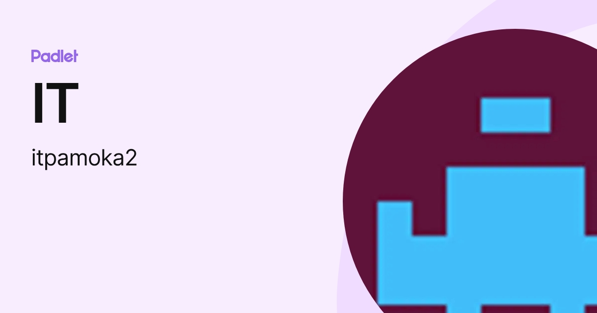 com5 computer5 (com5 2) profile | padlet Images High... IT (itpamoka2) profile | Padlet
