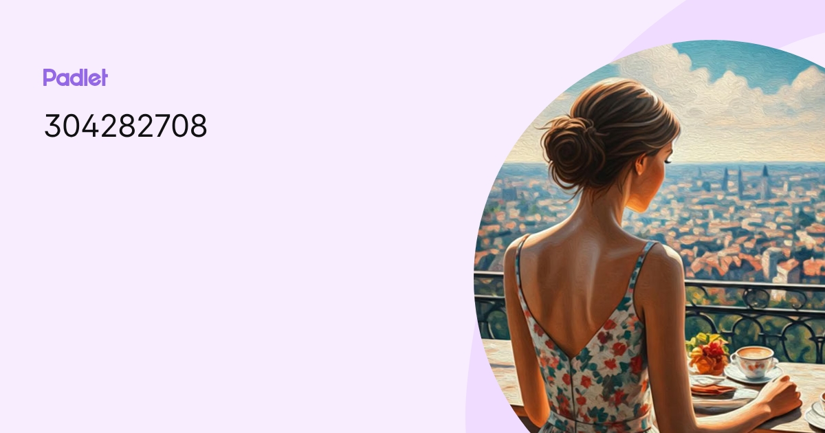 304282708 profile | Padlet