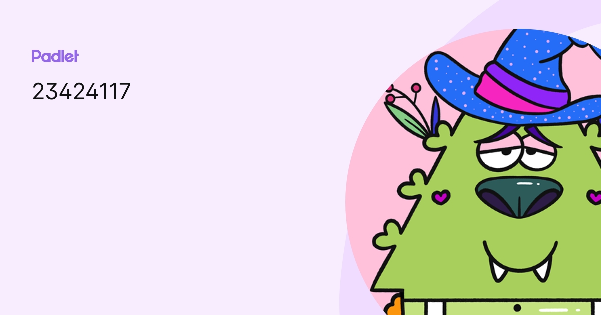 23424117 profile | Padlet