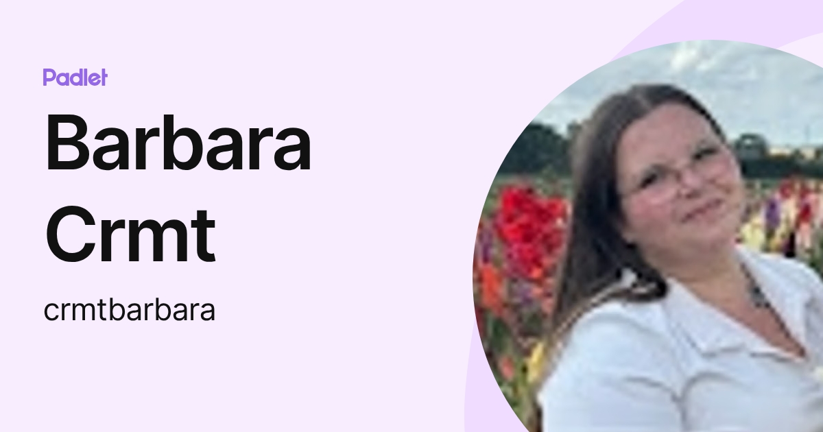 Barbara Crmt (crmtbarbara) profile | Padlet