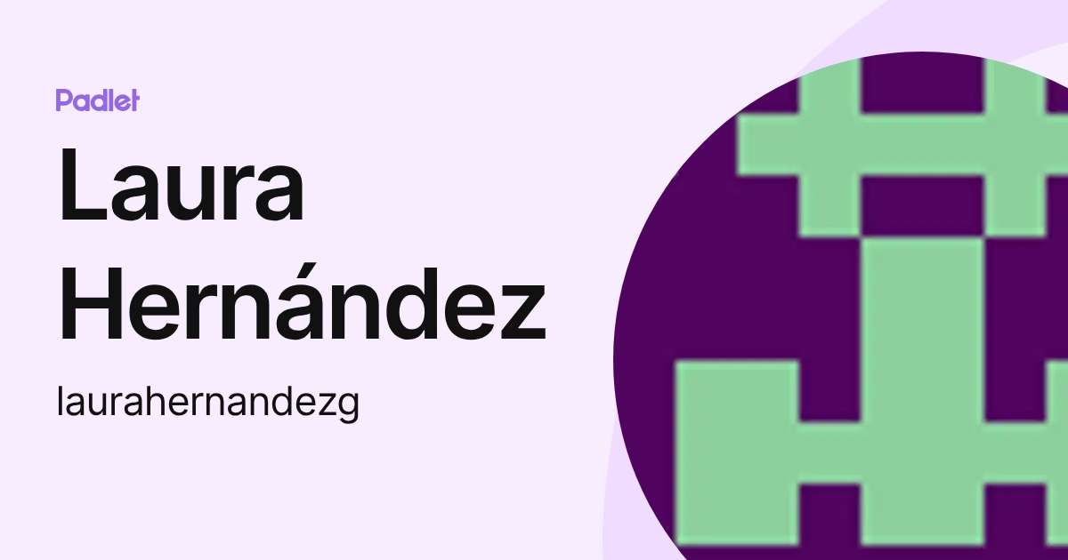 Laura Hernández (laurahernandezg) profile | Padlet