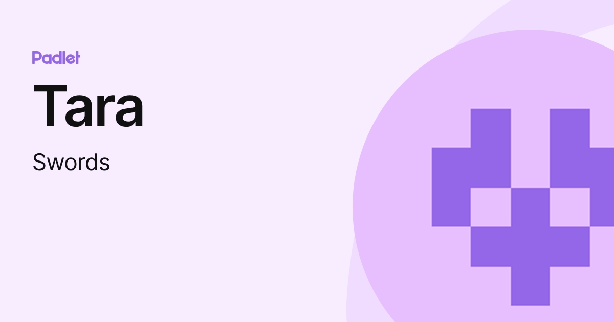 Tara (Swords) profile | Padlet