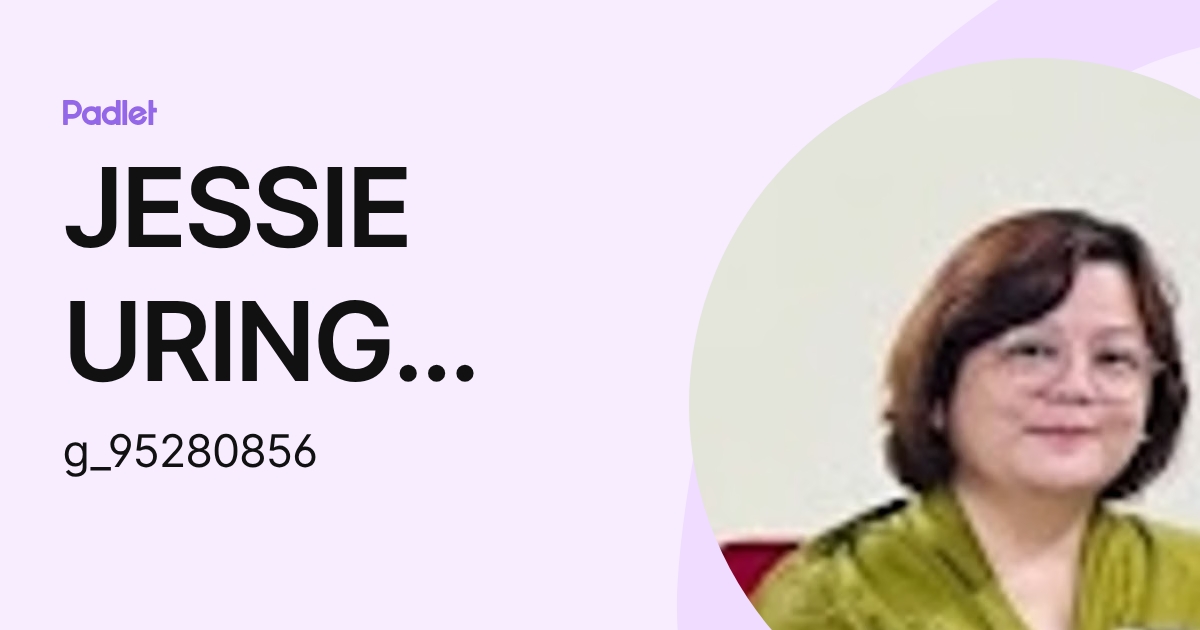 JESSIE URING UCHAT Moe (g_95280856) profile | Padlet