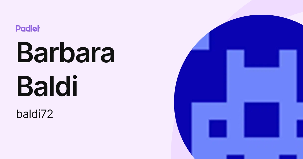 Barbara Baldi (baldi72) profile | Padlet