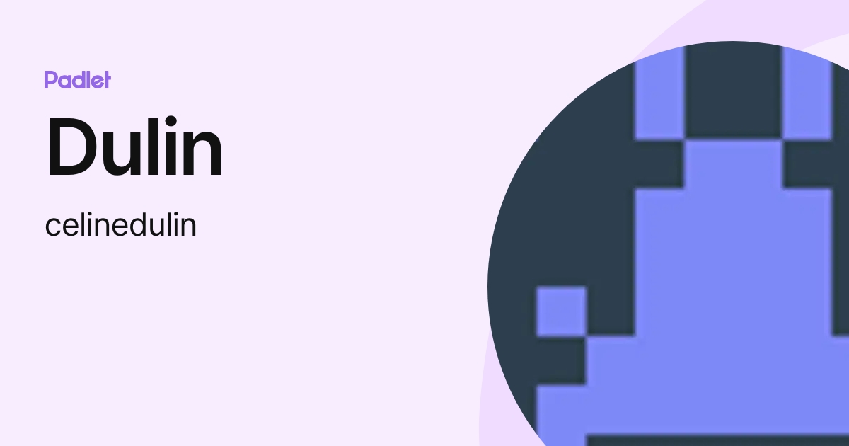 Dulin Label Dulin (celinedulin) profile | Padlet