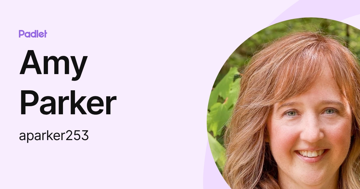 Amy Parker (aparker253) profile | Padlet