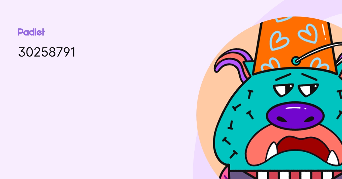 30258791 profile | Padlet