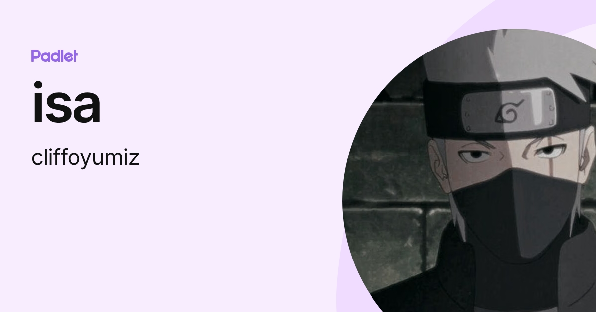 isa (cliffoyumiz) profile | Padlet