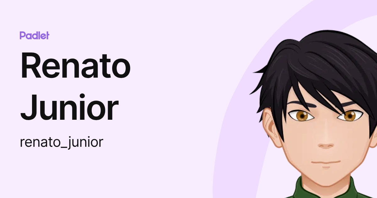Renato Junior (renato_junior) profile | Padlet