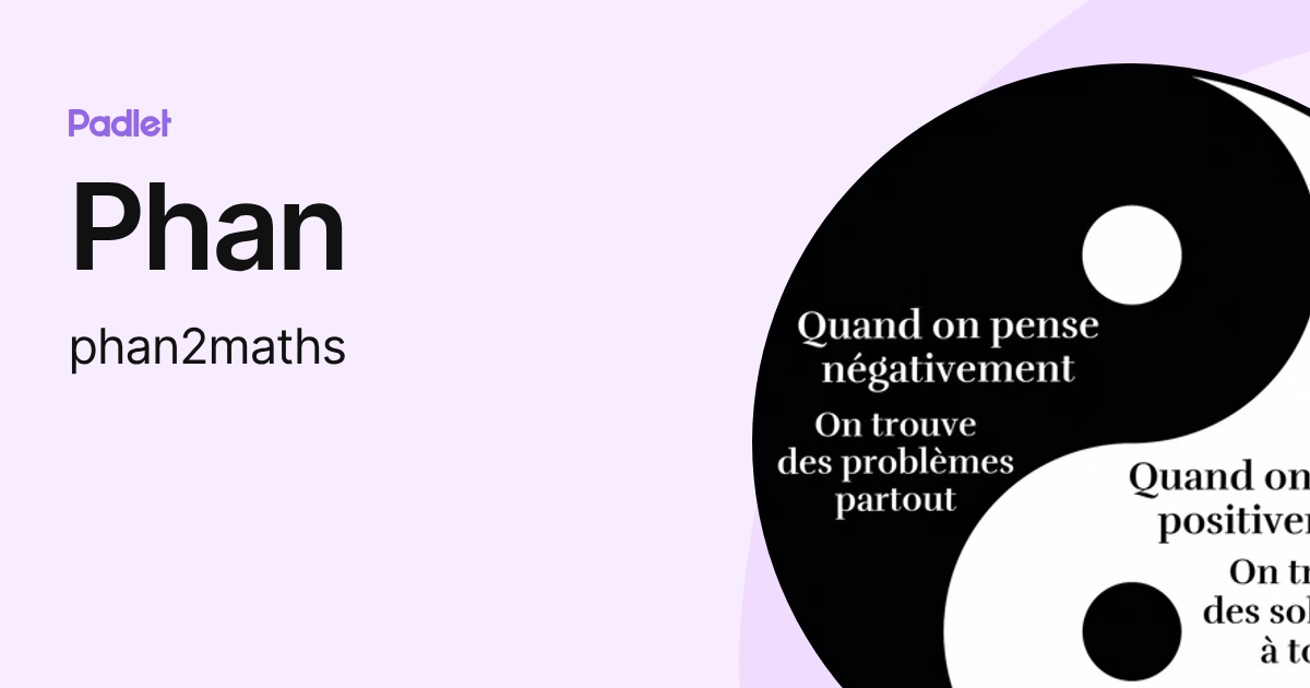 Phan (phan2maths) profile | Padlet