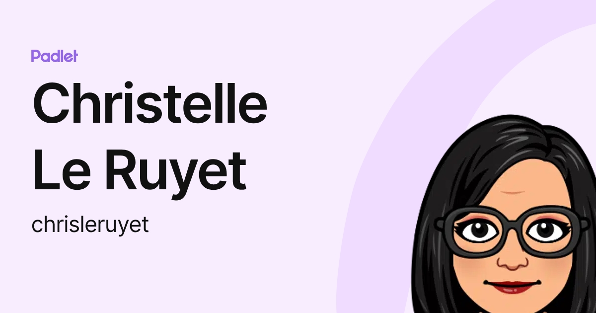 Christelle Le Ruyet (chrisleruyet) profile | Padlet