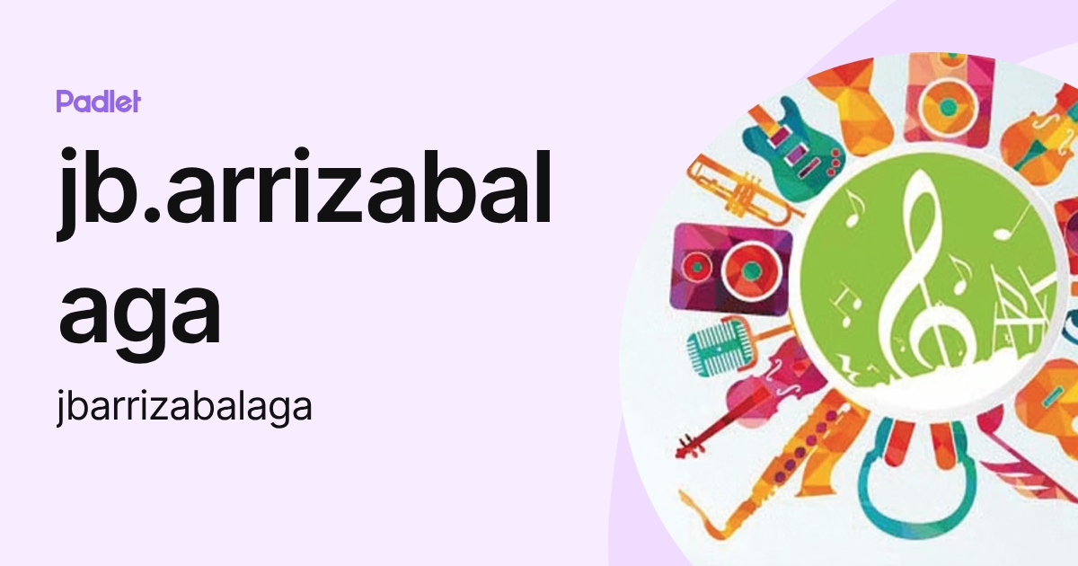 jb.arrizabalaga (jbarrizabalaga) profile | Padlet