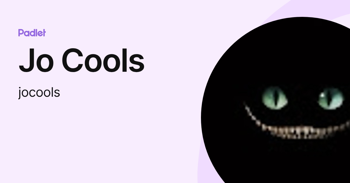 Jo Cools (jocools) profile | Padlet