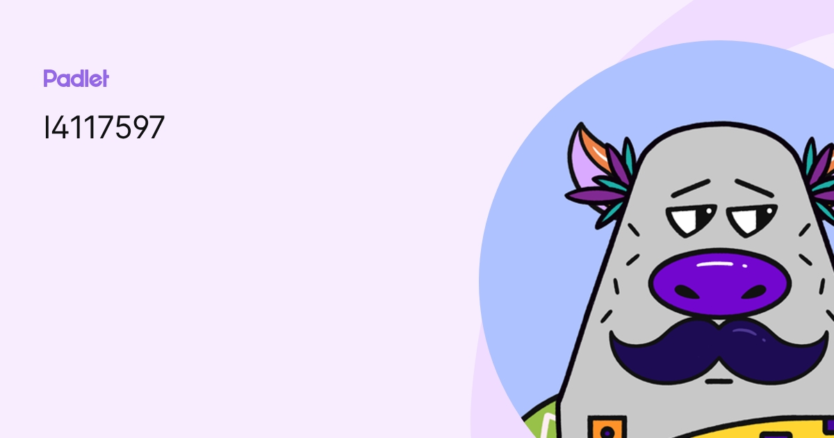 l4117597 profile | Padlet