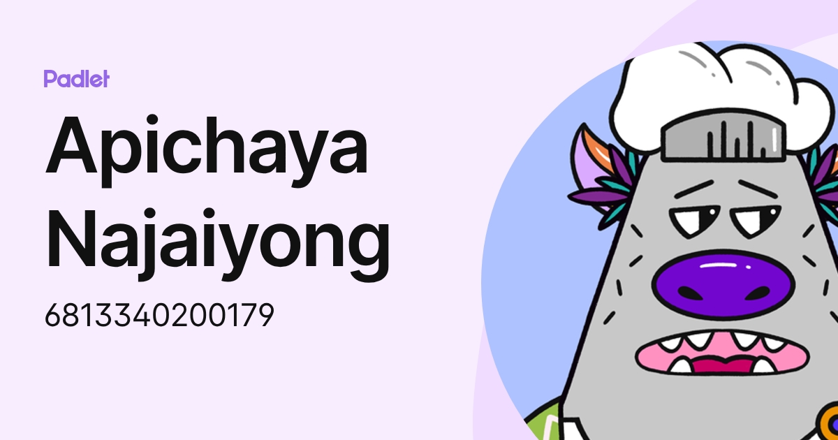 6813340200179 profile | Padlet