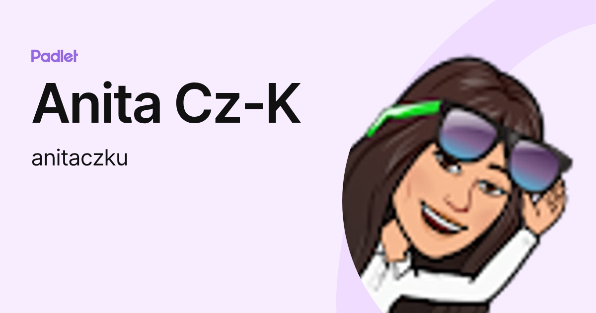 Anita Cz-K (anitaczku) profile | Padlet