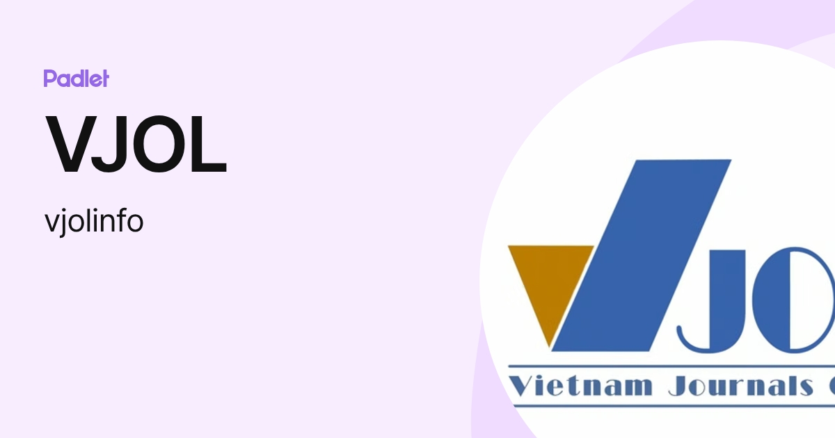 VJOL (vjolinfo) profile | Padlet
