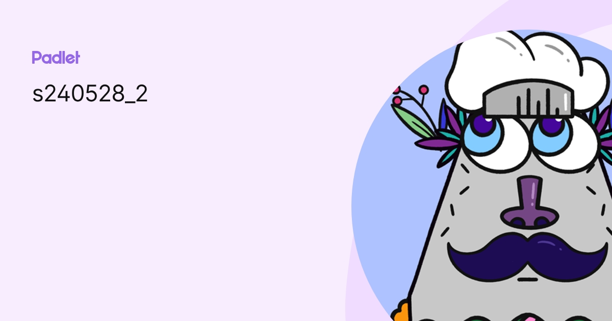 s240528_2 profile | Padlet