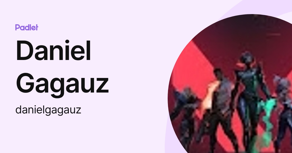 Daniel Gagauz (danielgagauz) profile | Padlet