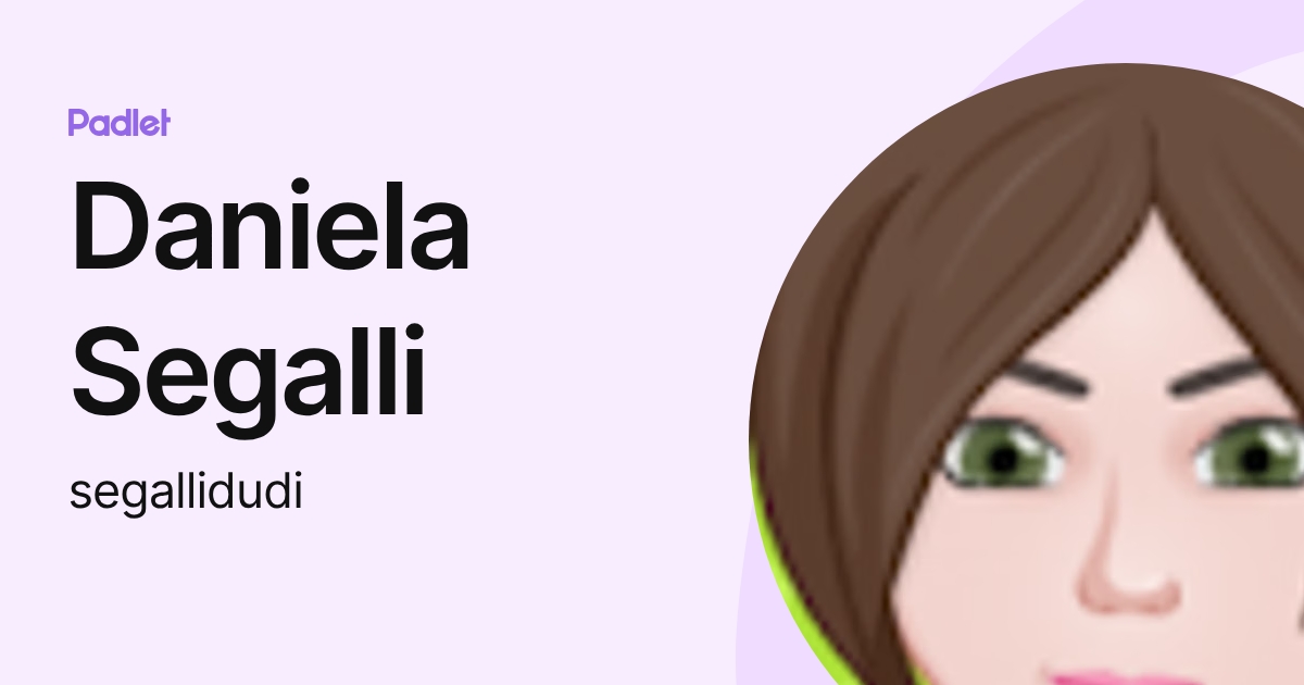 Daniela Segalli (segallidudi) profile | Padlet