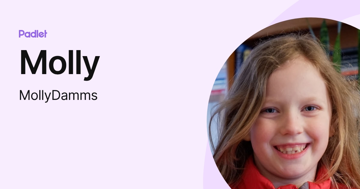 Molly (MollyDamms) profile | Padlet