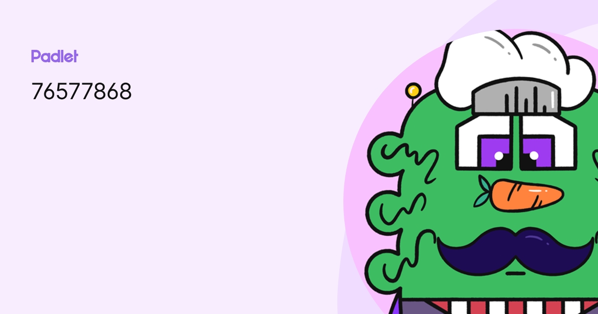 76577868 profile | Padlet