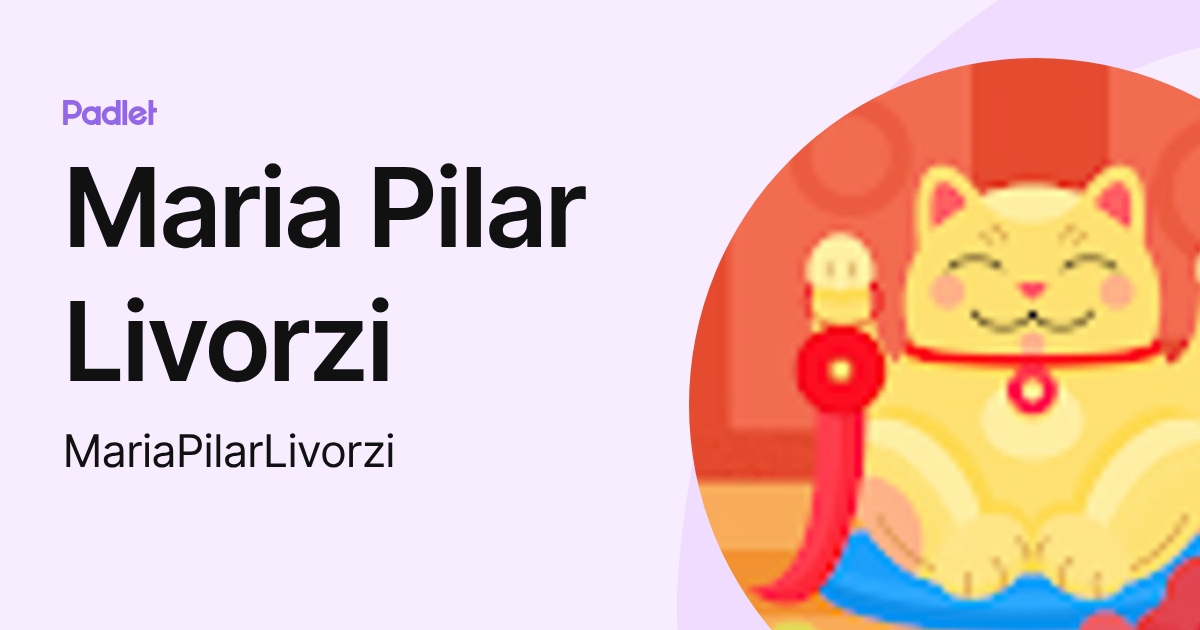 Maria Pilar Livorzi (MariaPilarLivorzi) profile | Padlet