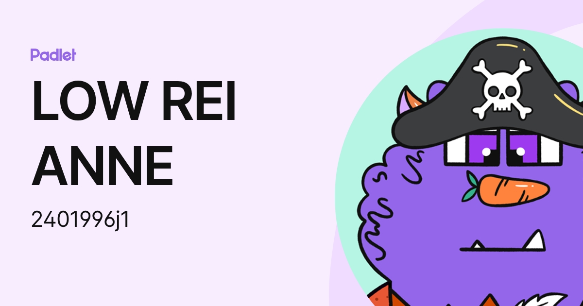 LOW REI ANNE (2401996j1) profile | Padlet